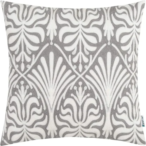 Miniatura 23 de HWY 50 - Fundas decorativas de almohada de 18 x 18 pulgadas en amarillo mostaza, funda de cojín bordada de algodón moderna de estilo rústico