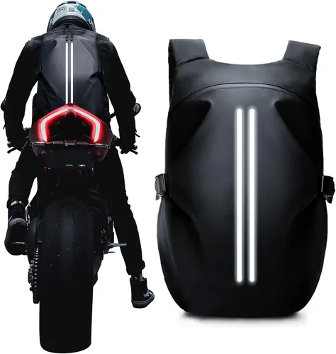 Mochila para Casco de Motocicleta, Mochilas Impermeables para Montar para Hombres, Accesorios para Motocicletas, Bolsas de Montar en Moto, Mochilas