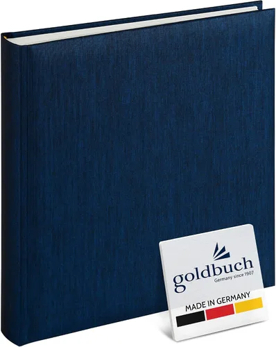 Goldbuch Álbum de fotos, Summertime, 9.8x9.8 in, 60 Páginas con glassine, Azul, 9.8x9.8 in
