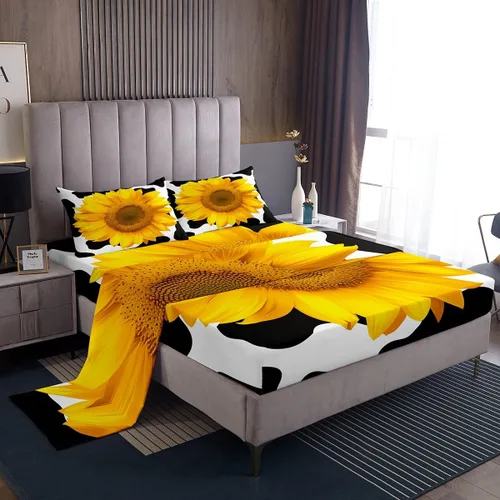 Miniatura 35 de Erosebridal Juego de ropa de cama con estampado de llama para niños y adolescentes, diseño de lobo para decoración de habitación de jugadores, juego