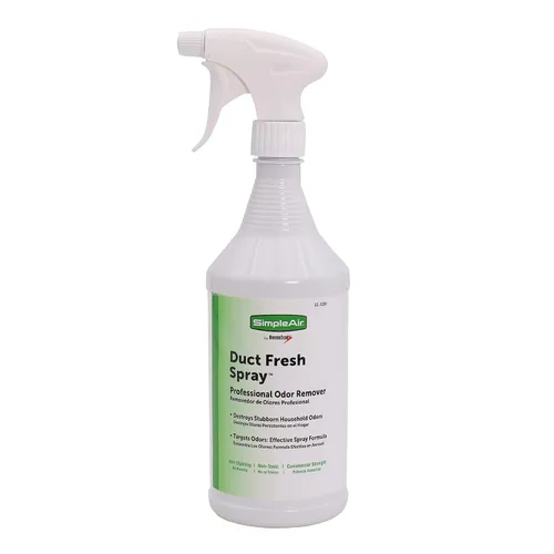 SC-3200 Ambientador en aerosol fresco para conductos, desodorante, removedor profesional de olores HVAC para casa, automoción, 32 onzas líquidas,