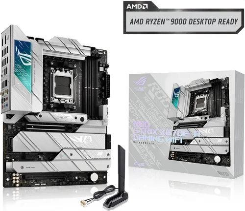 Miniatura 7 de ASUS ROG STRIX X670E-A GAMING WIFI AMD X670 AM5 Ryzen Desktop 9000 8000 y 7000 ATX placa base, 16+2 etapas de potencia, PCIe 5.0, DDR5, 4x ranuras