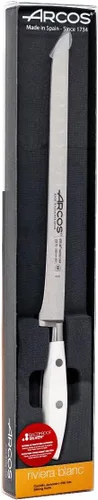 Miniatura 6 de ARCOS Cuchillo Cortador/Jamón de Acero Inoxidable Nitrum de 10 Pulgadas y Hoja de 9.843 in. Mango ergonómico POM Polioximetileno. Serie Riviera
