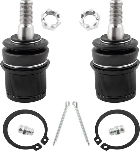 Miniatura 3 de BOXI (Juego de 8) Juntas de bola delanteras superiores e inferiores para 4WD, barras de acoplamiento interiores y exteriores, kit de suspensión