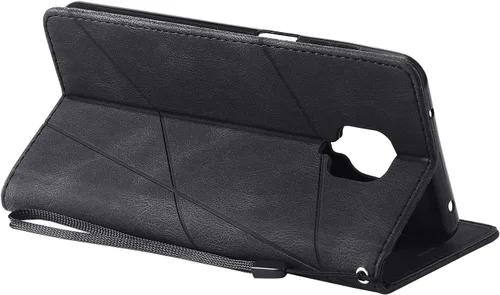 Miniatura 8 de Funda de cuero tipo cartera para Xiaomi Redmi Note 9 pro/Note 9s/Note 9pro Max, funda de poliuretano con tapa y ranuras de crédito, funda plegable