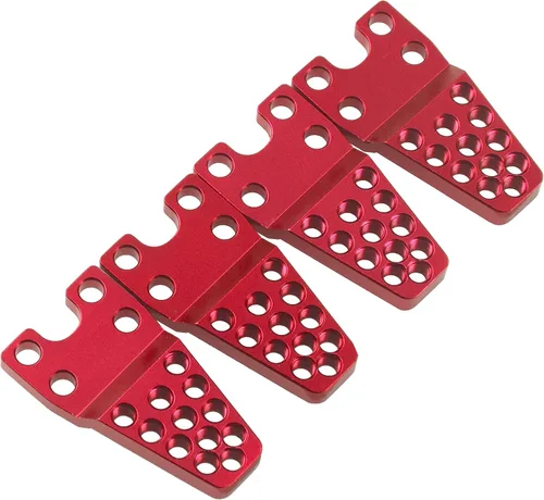 Miniatura 6 de ShareGoo - Juego de 4 soportes de amortiguadores de metal para coche RC, ajuste de altura y ángulo, kit de elevación de suspensión compatible