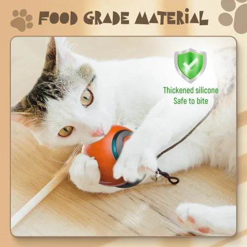 Miniatura 3 de Upgrade Speedy - Juguete para gatos con cola 3.0, juguete interactivo para gatos de interior, juguete interactivo para gatos de interior, recargable
