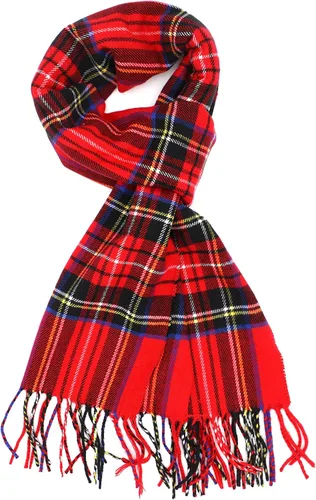 Miniatura 8 de Bufanda de invierno Achillea suave y cálida, de tartán, a cuadros, de cachemira, unisex