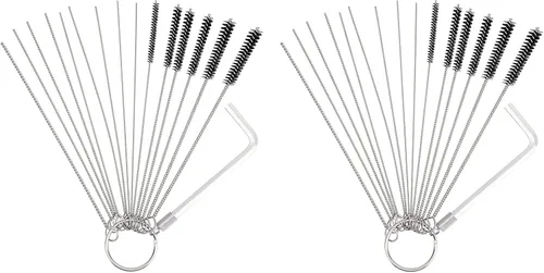 Miniatura 9 de AHL Kit de herramientas de limpieza de carburador, limpiador de eliminación de chorro de suciedad de carburador para ATV, UTV, motocicleta