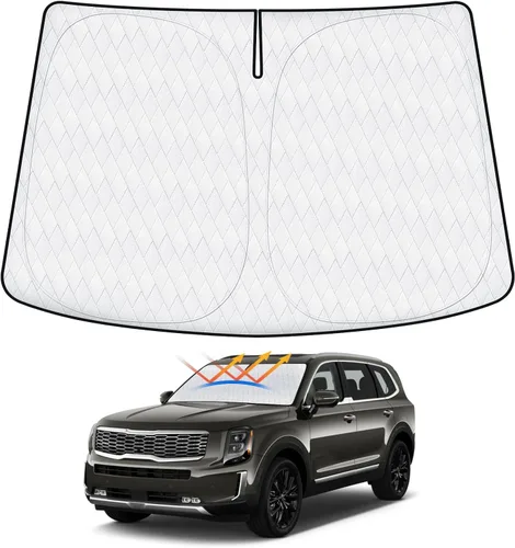 Miniatura 17 de Parasol para parabrisas de ajuste personalizado para Honda Civic 2022-2025 2026, parasol para accesorios Civic, visera plegable para ventana
