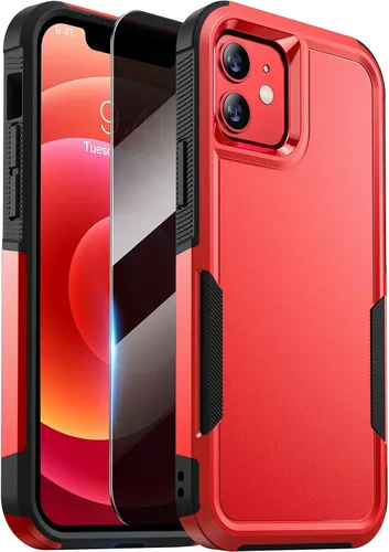 Miniatura 89 de Diaclara Funda diseñada para iPhone 12 Pro Max, [con protector de pantalla de privacidad] [antiespía] [protección contra caídas de grado militar]