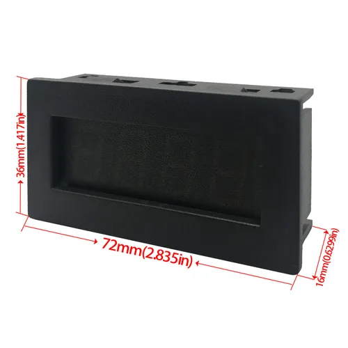 Miniatura 2 de DIGITEN 4 Digital LED tacómetro RPM medidor de velocidad+Hall Sensor de proximidad NPN Azul