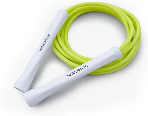 Miniatura 8 de Hererope - Cuerda de saltar de PVC de 0.236 in para hombres y mujeres, fitness, velocidad, trucos, entrenamiento cardiovascular, cuerda de saltar