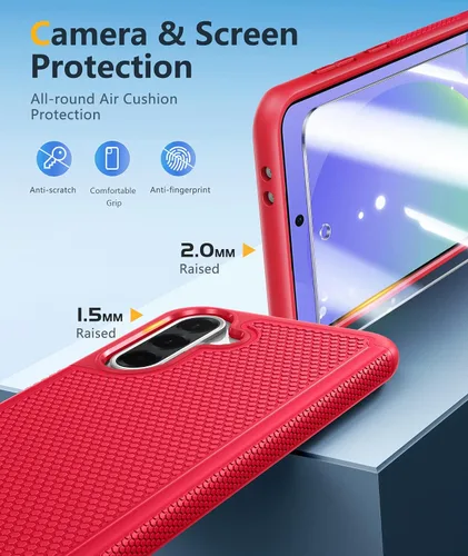 Miniatura 1046 de FNTCASE Funda para iPhone 17 Pro: Fundas delgadas translúcidas de color azul claro compatibles con MagSafe, protección completa de la cámara