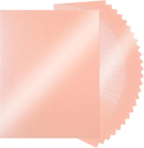 Miniatura 10 de Papel de cartulina blanco brillante, 120 hojas de papel nacarado de 92 libras (250 gsm/92 libras) para manualidades, cartulina brillante de doble