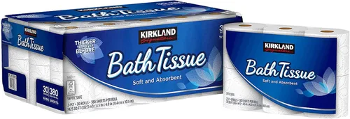 Miniatura 3 de Kirkland Signature - Papel de baño, 2 capas, 425 unidades, paquete de 2 (30 unidades)