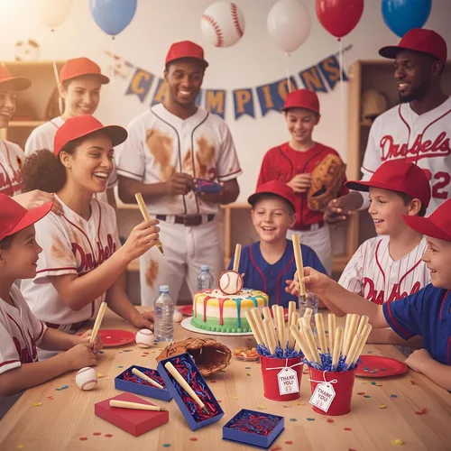 Miniatura 5 de Chinco 20 bolígrafos de bate de béisbol, recuerdos de fiesta de béisbol, bolígrafos divertidos de béisbol, regalos de béisbol para niños, bolígrafo