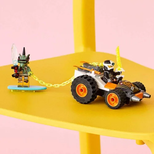 Miniatura 5 de LEGO NINJAGO Cole's Speeder Car 71706 Ninja Kit de construcción de coche (52 piezas)