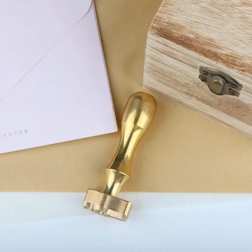 Miniatura 9 de PrudoPex Sello de cerámica personalizado para arcilla, sello de arcilla personalizada, sello de cerámica inicial, no para jabón, sello de latón