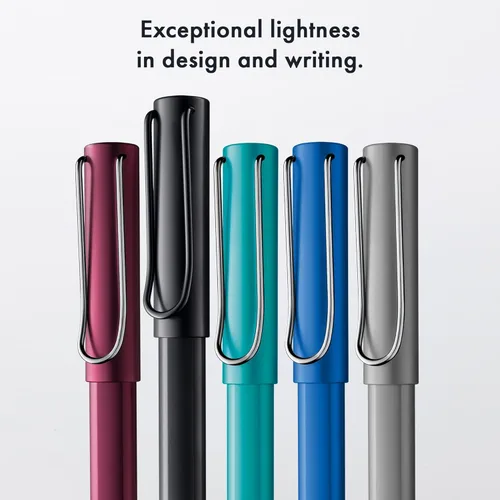 Miniatura 6 de Lamy AL-star grafito - Bolígrafo roller con agarre transparente y ergonómico y ancho de línea M - cuerpo de aluminio ligero - incluye recambio