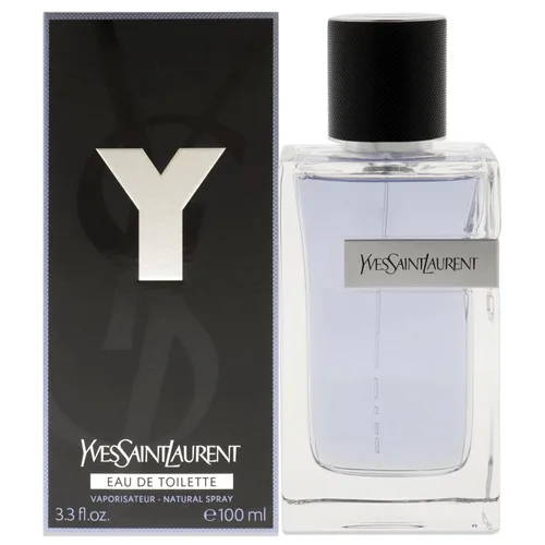 Yves Saint Laurent Y Eau de Toilette en Spray, azul, 3.3 fl oz/100ml