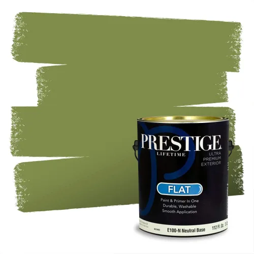 Miniatura 236 de Prestige Paints - pintura de exterior y pintura de imprimación en una, E100-T-6006-10AVP