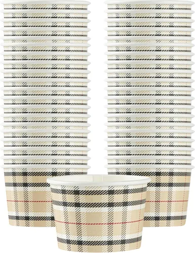 Miniatura 68 de Coppetta - Vasos de postre de 5 onzas, 50 tazas desechables para helado, tapas se venden por separado, cuencos de yogur congelado resistentes