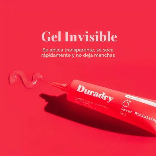 Miniatura 5 de Duradry Gel antitranspirante minimizador de sudor para hombres y mujeres, fuerza recetada, formulado para sudoración excesiva de axilas e