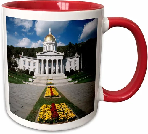 Miniatura 10 de 3dRose Danita Delimont – Capitol Edificios – State Capitol Edificio, Montpelier, Vermont, EE. UU. – us46 wbi0055 – Walter Bibikow – Tazas
