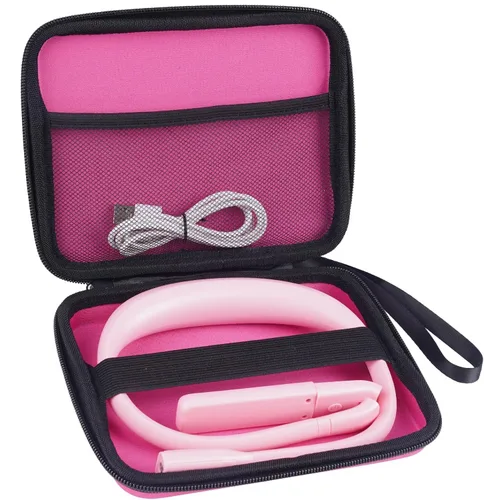 Miniatura 8 de Luz de cuello para leer libros para amantes de la lectura, recargable 2000mAh 10-80Hrs luz de libro amplia amigable para los ojos, regalos de Negro