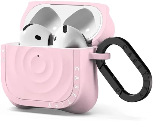 Miniatura 3 de CASETiFY Funda Ripple para Airpods (4ª generación) con anillo - Avena