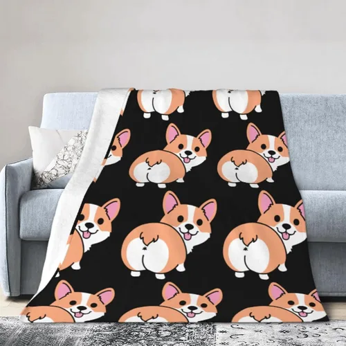 Miniatura 11 de Beagle - Manta temática de 50 x 60 pulgadas, ligera y compacta para plegarse fácilmente, no hace bolitas, resistente a las arrugas y a prueba