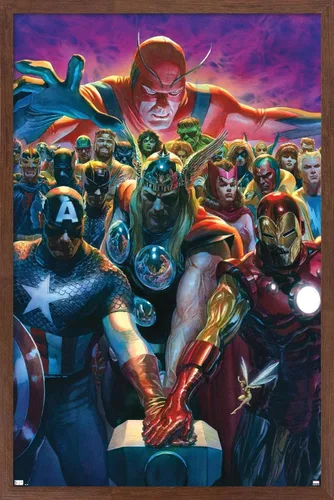 Miniatura 13 de Trends International Marvel Comics - Póster de pared de Avengers #10, 22.375 x 34 pulgadas, versión premium sin marco