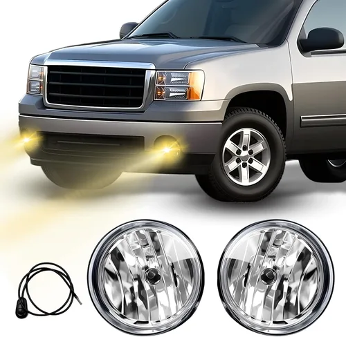Miniatura 19 de Lámpara de luces antiniebla, compatible con Ford Expedition 1999-2002, F-150 1999-2003 y F-150 Heritage 2004, lado del conductor y del pasajero