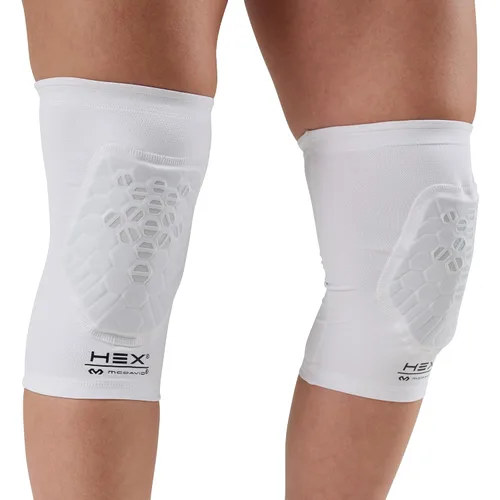 Miniatura 9 de McDavid Rodilleras con tecnología HEX de absorción de humedad para mujeres/hombres, protección para codos y espinillas, almohadillas Hex