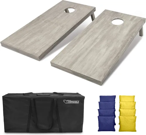 Miniatura 8 de GoSports Juego de tablas de cornhole de madera de tamaño reglamentario de 4 x 2 pies, incluye funda de transporte y bolsas de frijoles