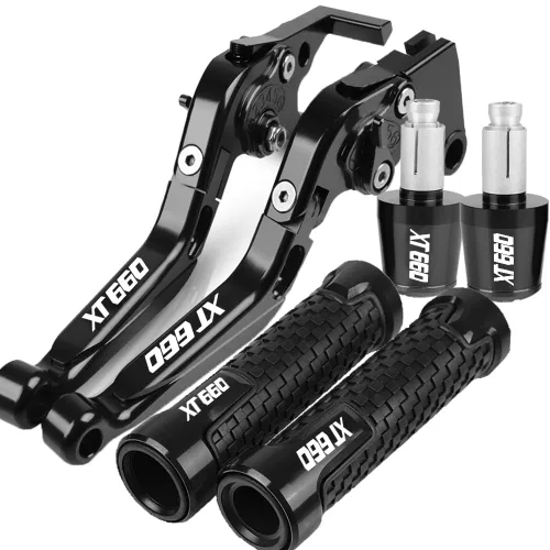 Miniatura 10 de NIKKHO Palanca de embrague de freno para YA & MAHA XT660 XT660R XT660X Tenere XT 660 2004-2011 Palancas de embrague de freno manija de embrague