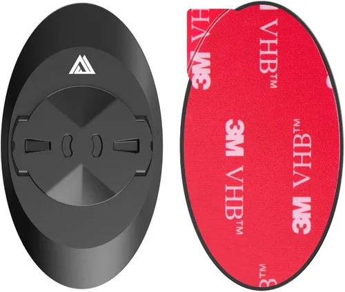 KOM Cycling Adaptador universal para teléfono Edge para fijar tu smartphone a cualquier soporte de bicicleta, adaptador adhesivo de montaje de