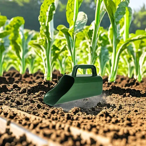 Miniatura 5 de Cuchara de jardín, pala cilíndrica de suelo para precipitación de oro y jardinería, plantación de plantas de excavación de agujeros (como se muestra)