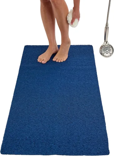 Miniatura 124 de Tapete de ducha antideslizante para bañera - Tapete de baño de lufa para baño - Tapete de baño de 40 x 16 pulgadas - Alfombra de baño antideslizante