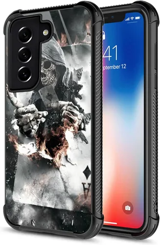 Miniatura 291 de CARLOCA Funda compatible con Samsung Galaxy S22 Ultra, diseño gráfico de Star Howling Wolfs Samsung Galaxy S22 Ultra, diseño gráfico, a prueba