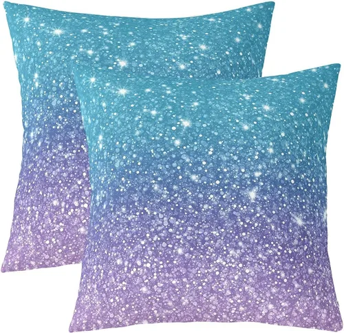 Miniatura 18 de Juego de 2 fundas de almohada de 16 x 16 pulgadas, fundas de almohada de vehículos de construcción suaves para sala de estar, dormitorio, equipos