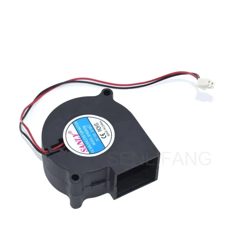 Miniatura 4 de Nuevo para SF6028SM DC12V 0.10A 6028 2.362 in 2-Wire silencio Turbo ventilador humidificador deshumidificador ventilador ventilador de refrigeración