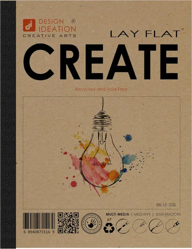 Miniatura 11 de Design Ideation Lay Flat Create. Cuaderno de bocetos de hoja extraíble. Papel premium. Encuadernación plana reforzada Smart-Bind (8.5" x 11")