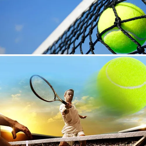 Miniatura 5 de URBEST Pelota de tenis avanzada, paquete de 20 unidades, pelotas de tenis de entrenamiento para jugadores novatos, pelotas de juego para perros