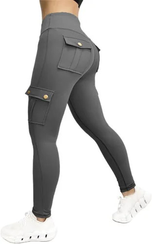 ZJHANHGKK Pantalones deportivos para mujer, talla grande, para senderismo, tipo cargo, ligeros, ajustados, atléticos, para entrenamiento, al aire