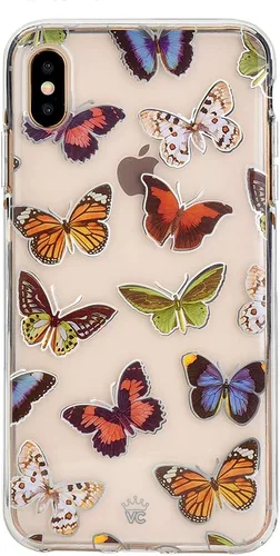 Miniatura 10 de VELVET CAVIAR Funda brillante iridiscente para iPhone Xs Max, funda protectora estética para mujer (cuarzo ópalo azul)