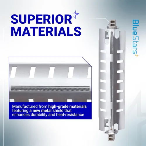 Miniatura 6 de BlueStars Calentador de descongelación para refrigerador WR51X10055, sensor de temperatura WR55X10025 y reemplazo del termostato de descongelación