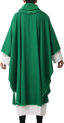 Miniatura 7 de BLESSUME Esperanza/Espíritu Iglesia Sacerdotes Sólidos Casulla Misas Vestiduras