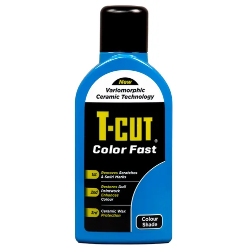 Miniatura 15 de T-Cut Esmalte Negro Color Fast, Removedor de Rayones de Auto y Restaurador de Pintura, 17 fl oz (onzas líquidas) – 3 en 1 Elimina Rayones